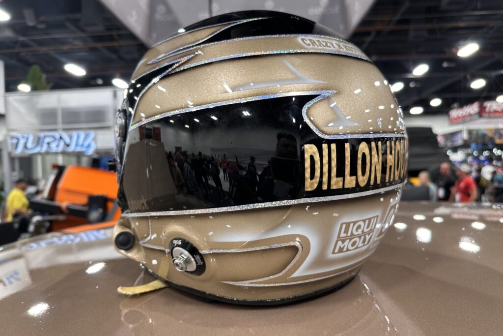 Dillon Houck's Customized Helmet