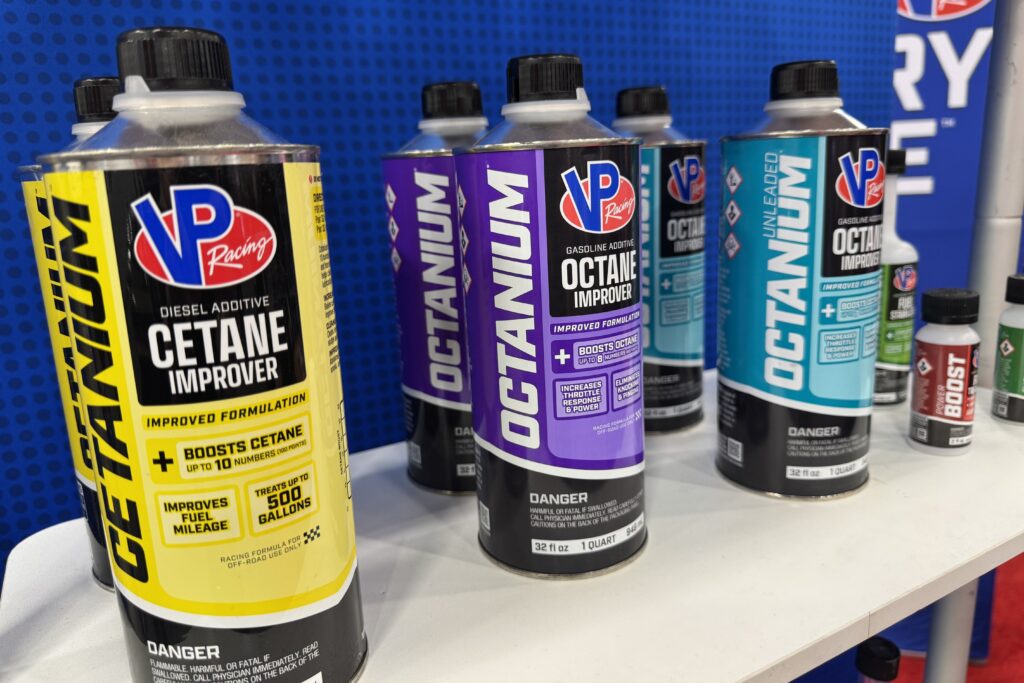 VP Racing's fuel additives