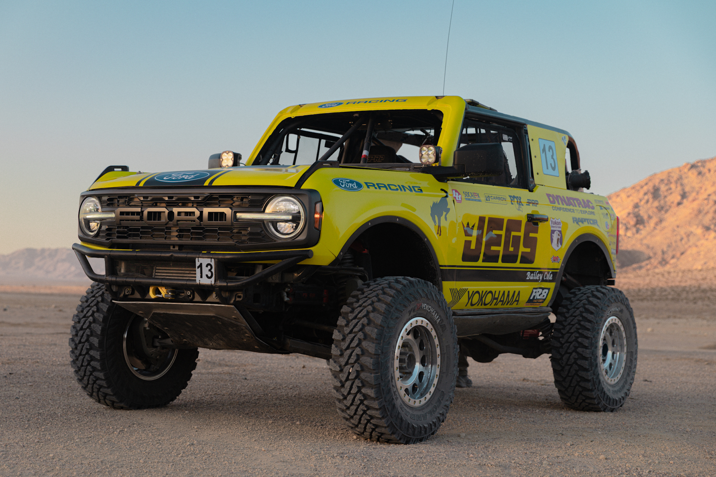 Ford Racing Bronco Raptor Ford Racing’s Bronco Raptors Seek Fifth King of the Hammers Win