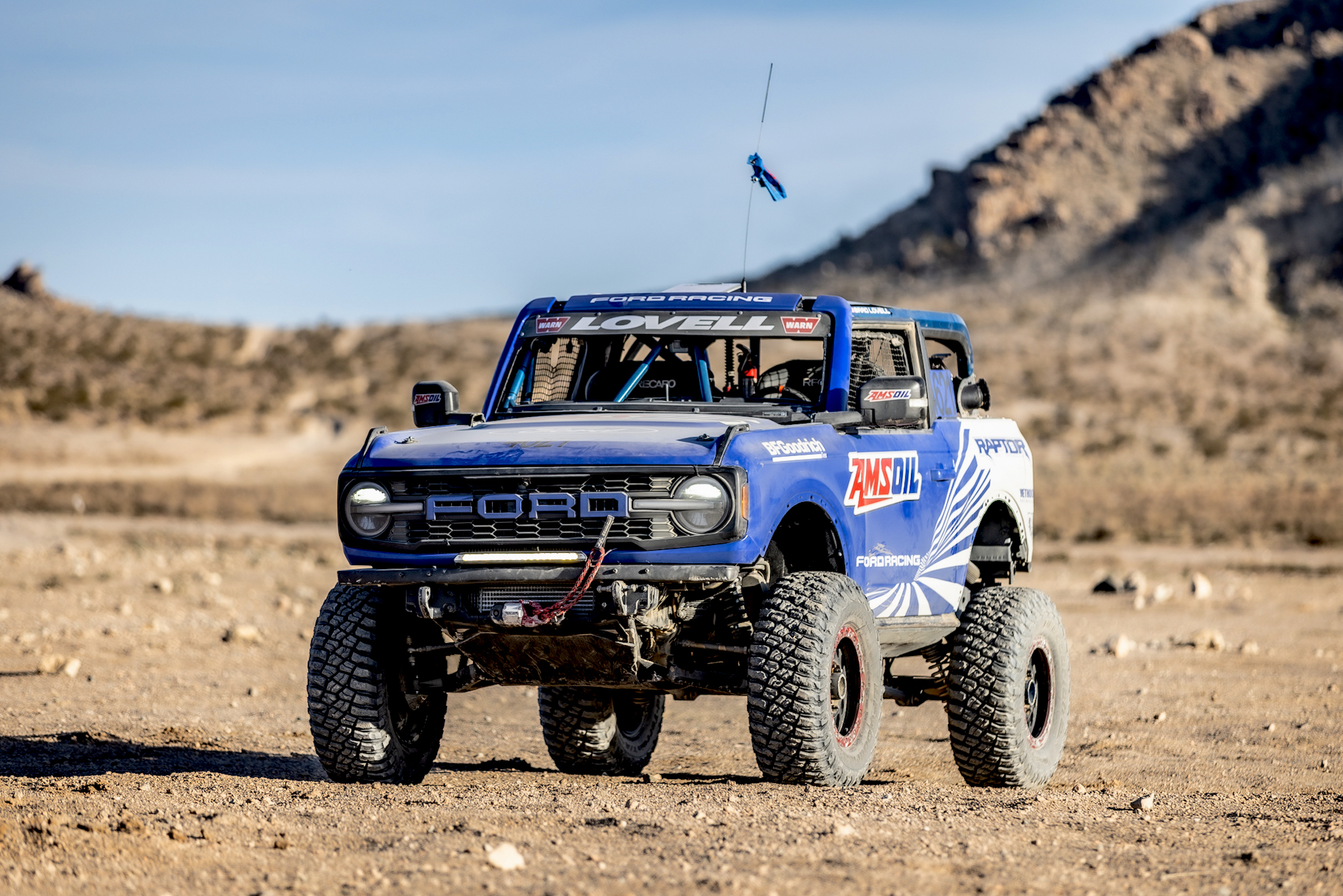 Ford Racing Bronco Raptor Ford Racing’s Bronco Raptors Seek Fifth King of the Hammers Win