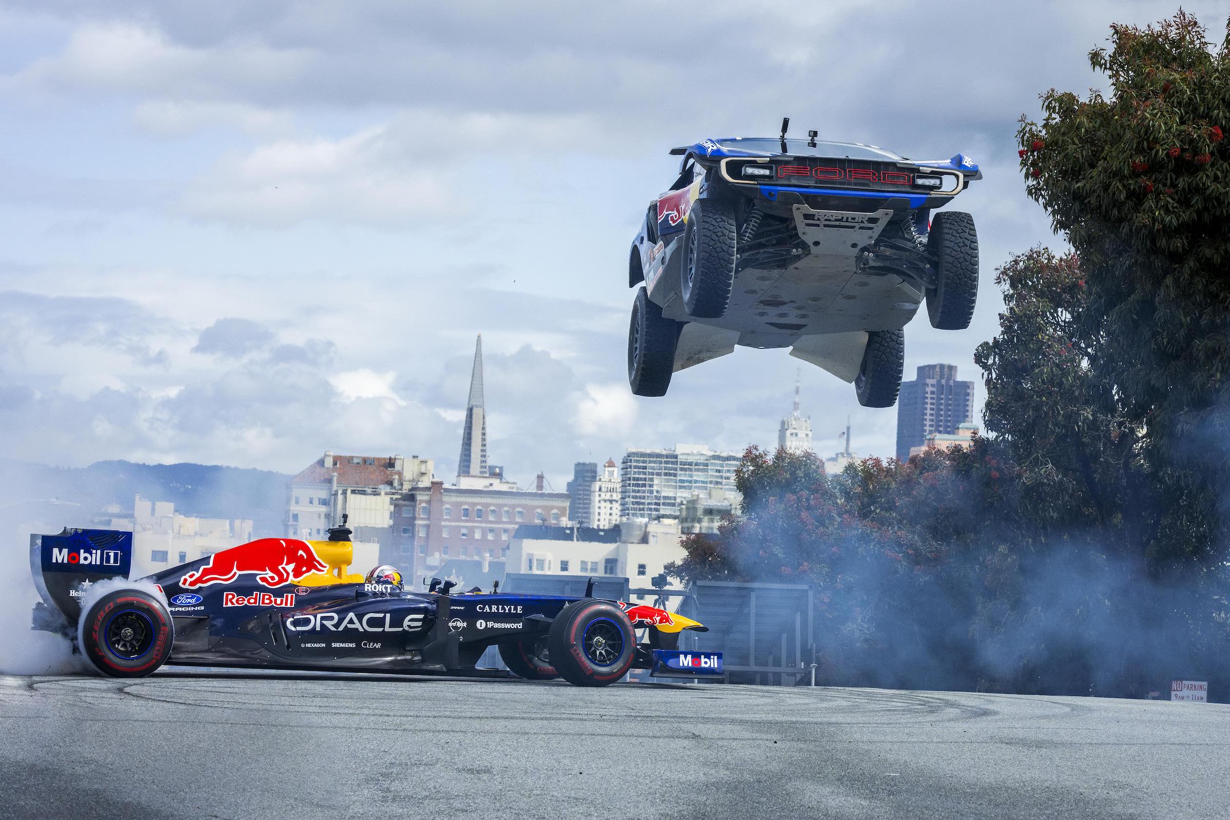 Ford Racing’s Raptor T1+ Leaps Its Oracle F1 Cousin In San Fran