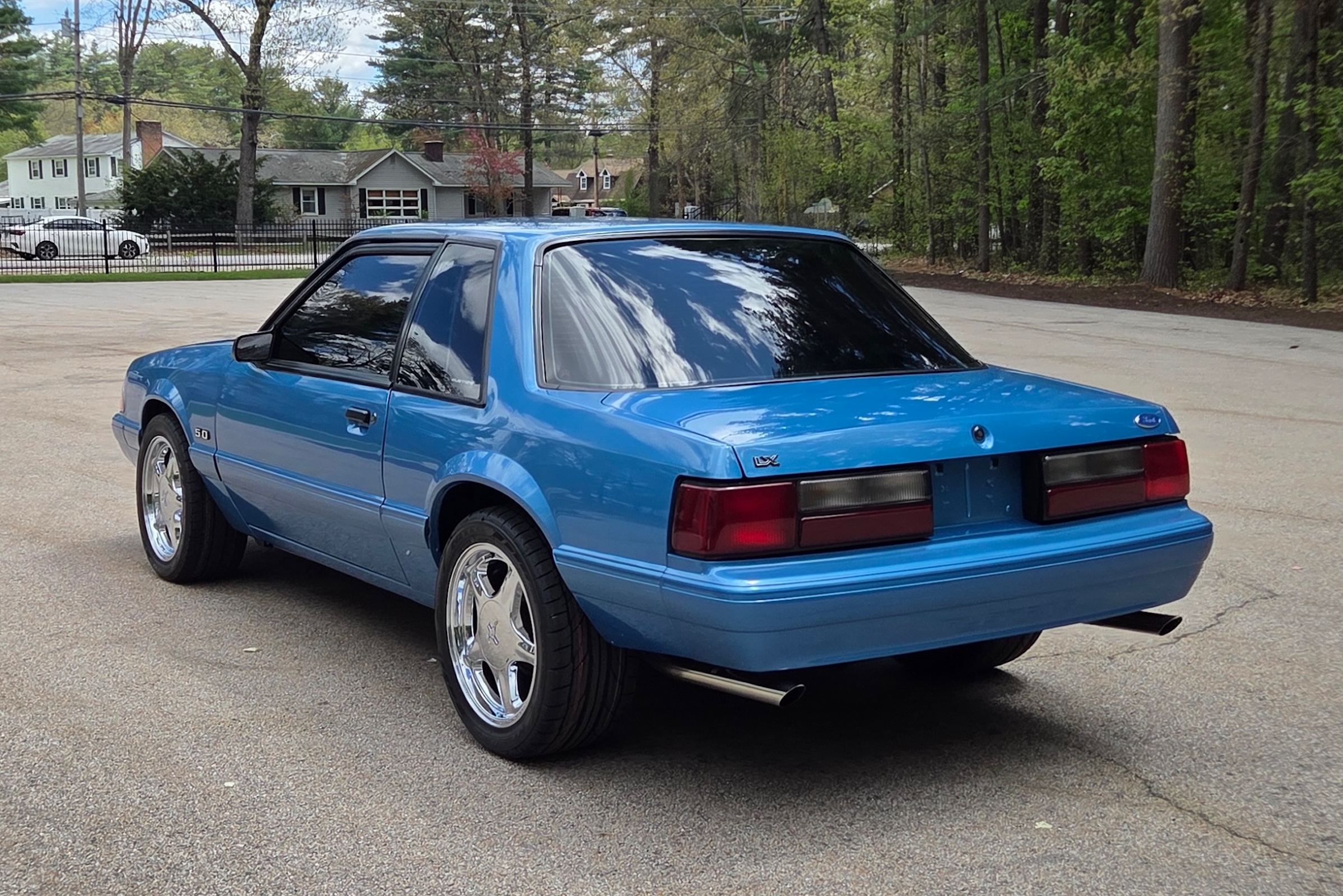 39K-Mile Bimini Blue '92 Mustang LX Notchback Is A Time Capsule