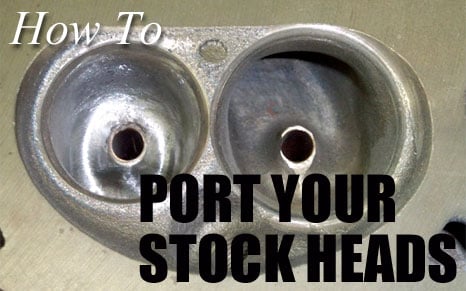 Ported ford e7 heads #6