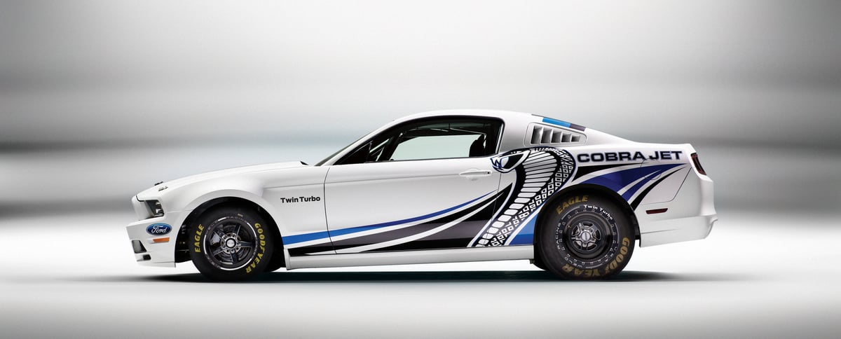 Ford Mustang Cobra Jet Concept Goes Twin-Turbo At SEMA