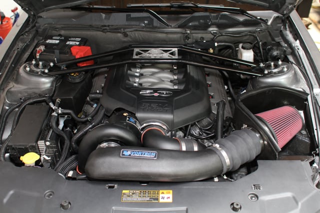 Vortech Supercharger Install and Test on our 2011 Mustang GT