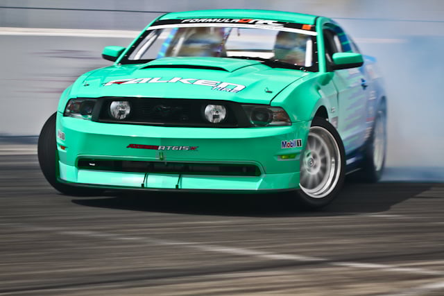 Mustangs First and Second in Round Three of Formula Drift