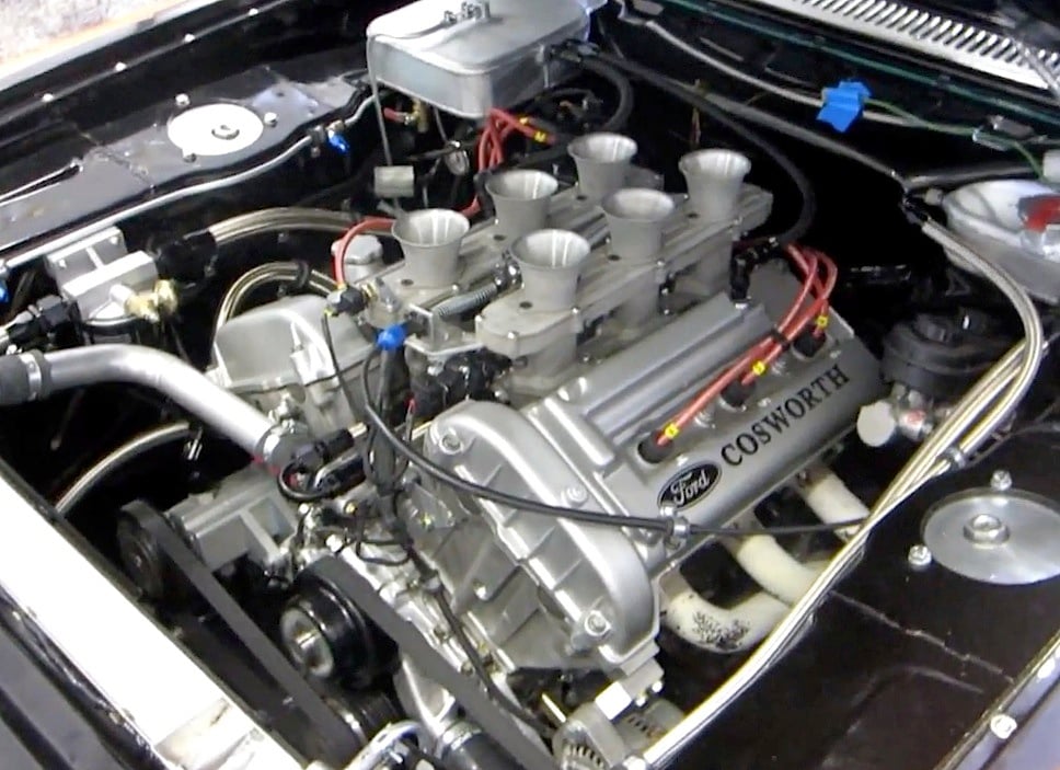 Gorgeous Cosworth V6 Scatters Parts on Dyno Run