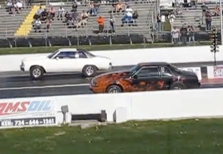 Video: Videographer Nearly Hit By Flying Crash Debris At Grudge Race