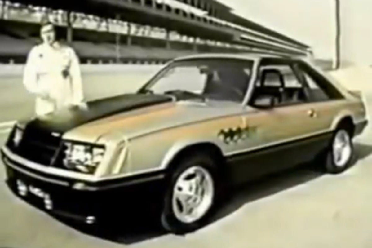 Video: 1979 Mustang Indy 500 Pace Car Commercial