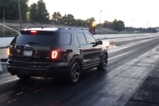 Video: Livernois Motorsports Explorer Sport Is First Into The 12s