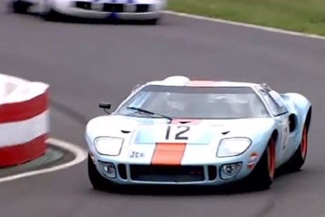 Video: GT40s From Goodwood Revival Races Of Years Past