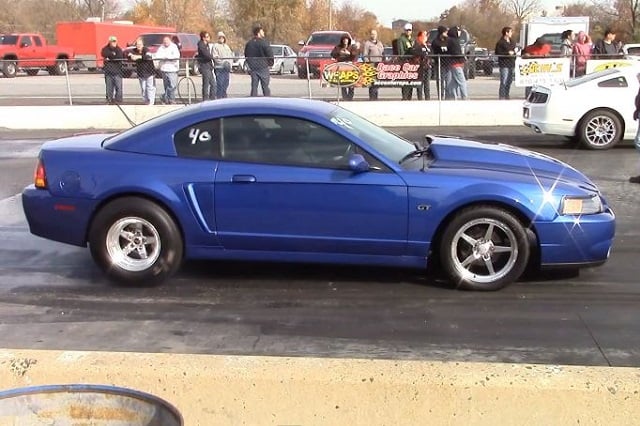 Video: 2002 Mustang GT Gets Supercharged Coyote, Goes 9s