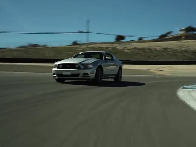 Video: Big Muscle Tackles the Track with a 2013 Mustang GT