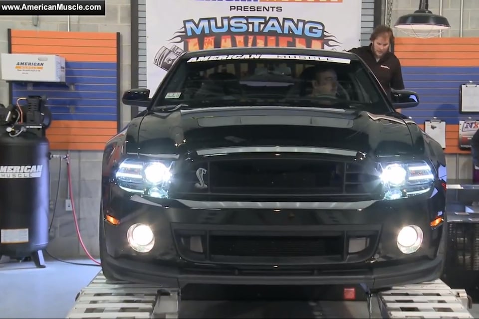 American Muscle Mustang Mayhem 2014 GT500 vs Coyote