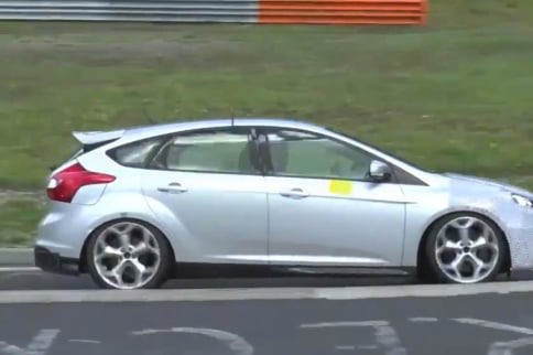 Video: 2016 Ford Focus RS Spied Testing At Nurburgring