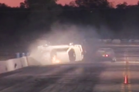 Video: "Big Baller" Coupe Destroyed In Wild OKC No Prep Crash