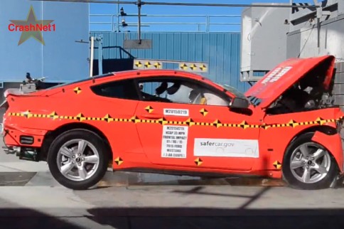 Video: 2015 Mustang Receives 5-Star Crash Test Rating From NHTSA