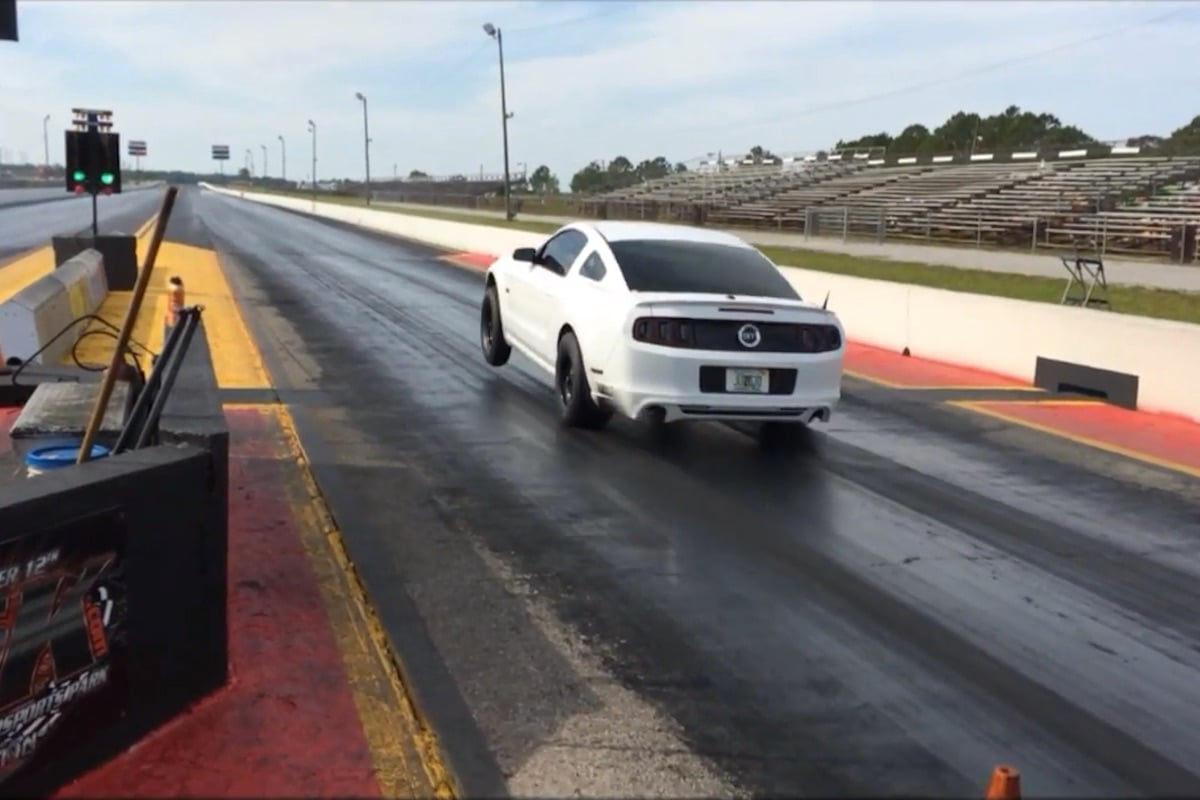 Snow WhiTTe Runs 8.68 with Stock Engine and Stock Transmission