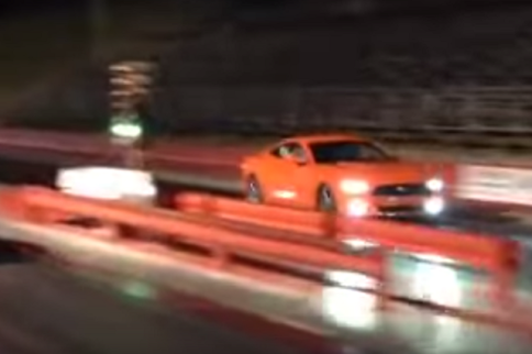 Video: Even In Reverse This '15 Mustang Still Wins A Drag Race