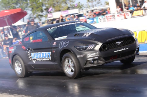 9-Second EcoBoost Mustang Crashes After Wetting The Track