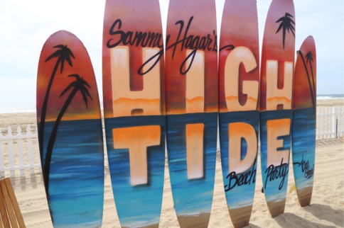 Sammy Hagar Hosts A Beach Bash With A High-Octane Car Show