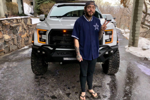 Post Malone Takes Delivery Of His Hennessey VelociRaptor 6X6