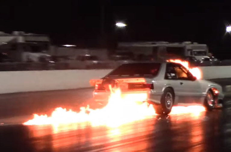 Video: Brutal, Fiery Crash During Carolina N/T Race