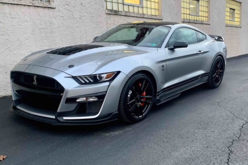 Video: Watch This 2020 Shelby GT500 Break Into the 9's at the Track!