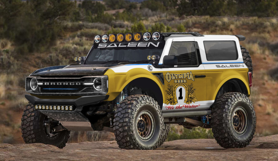 The Legend Lives On: Saleen Announces "Big Oly" Ford Bronco