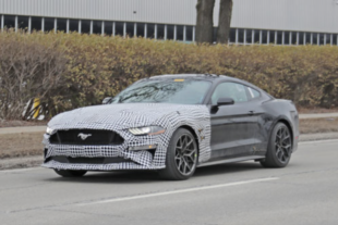 Potential Next Generation Mustang Spied in Camouflage