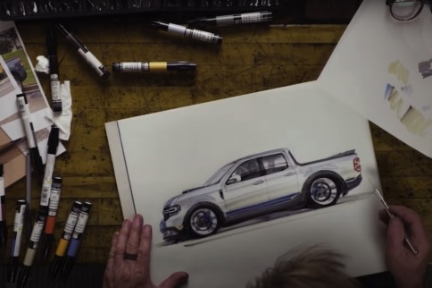 Chip Foose Chops it Up With A 2022 Ford Maverick