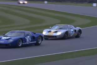 Video: Thrilling Six-Lap Battle Between Ford GT40s At Goodwood!
