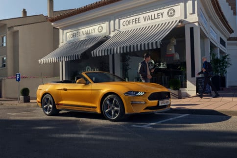 Mustang California Special Debuts In Europe As A Dressed-Up Droptop