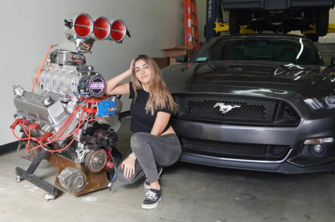 Watch An Insane, Blown Big-Block-Swap S550 Roar On The Dyno