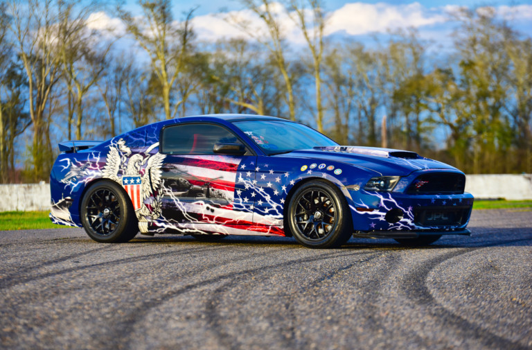 Ford Muscle Celebrates 4th Of July Weekend With Red, White, And Blue