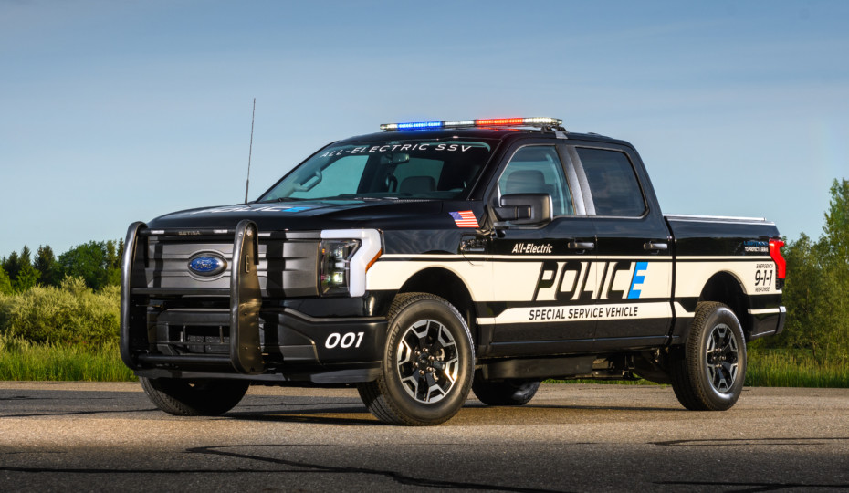 Ford Wants Police Departments Investigating The F-150 Lightning SSV