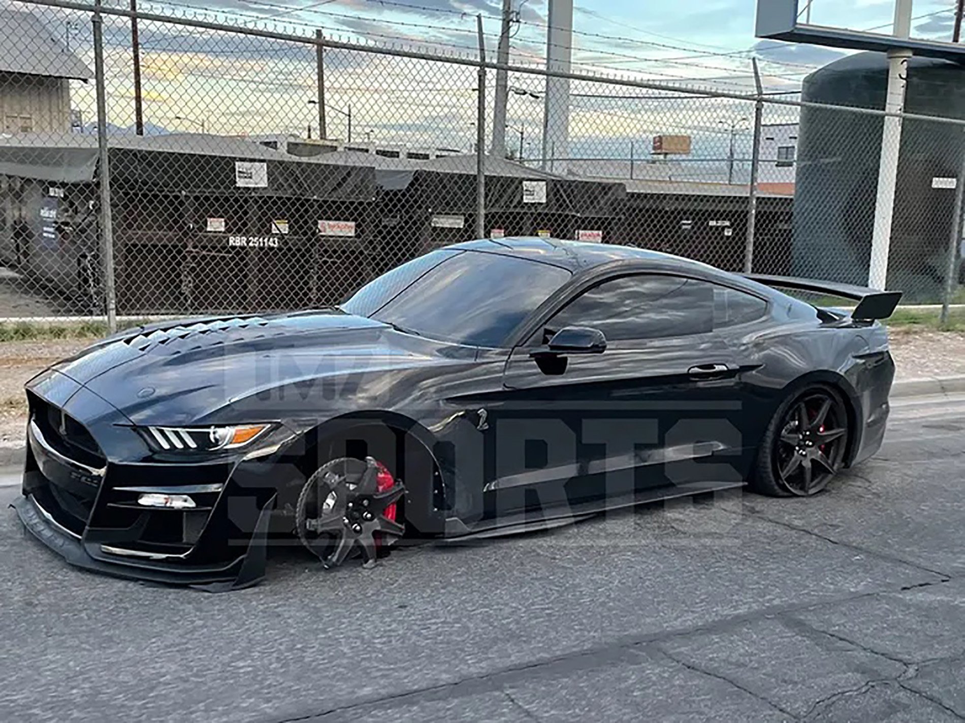 Former NFL Running Back Marshawn Lynch’s Shelby GT500 Takes A Hit