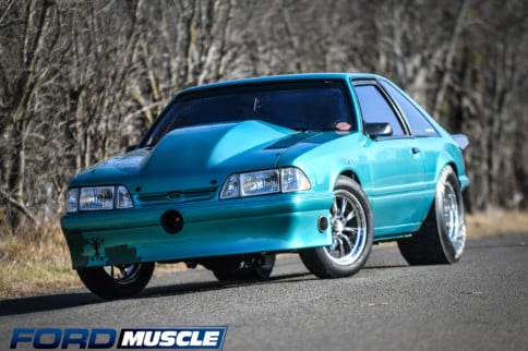 1991 Fox Body Mustang Is A Green Monster With A Grudge