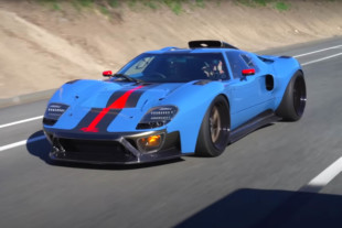 Wide Body GT40 Screams At 8,000 RPM With 5.2L Aluminator