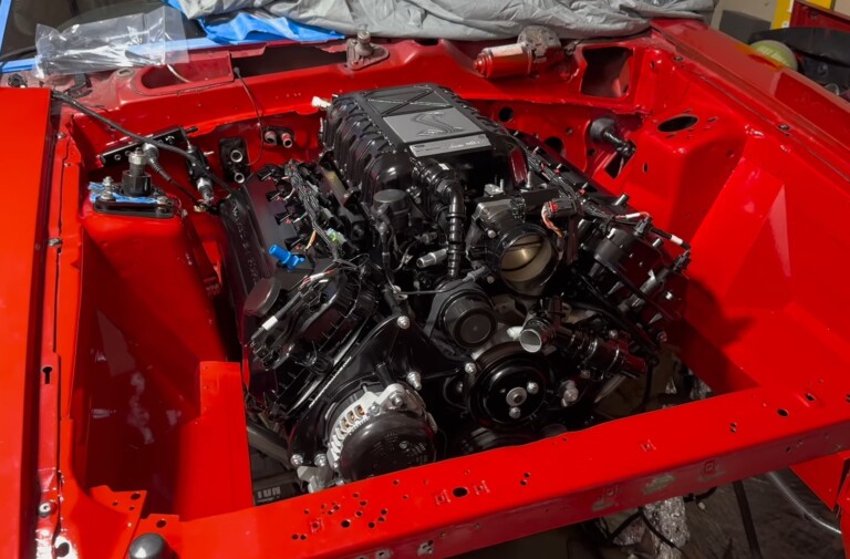 This In-Progress SN-95 Coyote Swap Is Boosted By A GT500 Blower