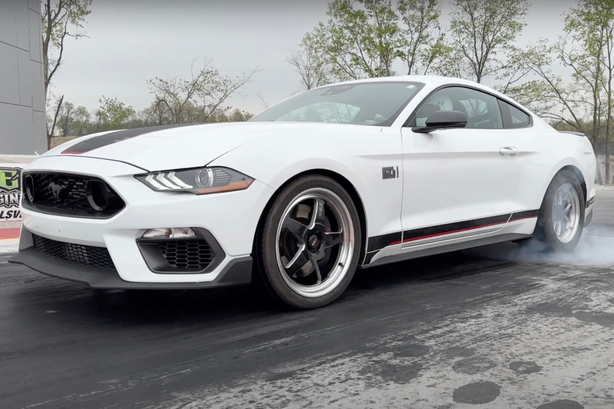 Stock Mustang Mach 1 Runs Low 10s With A Base ProCharger Kit